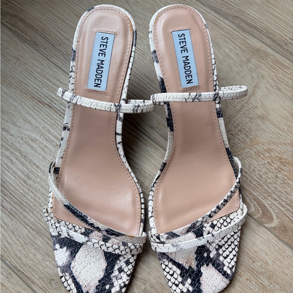 Steve Madden Shoes - Steve Madden Snakeskin Strappy Sandals